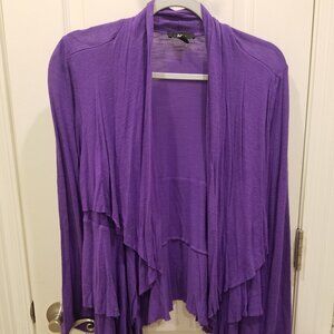 Royal Purple Mardi Gras Cardigan Suze Large